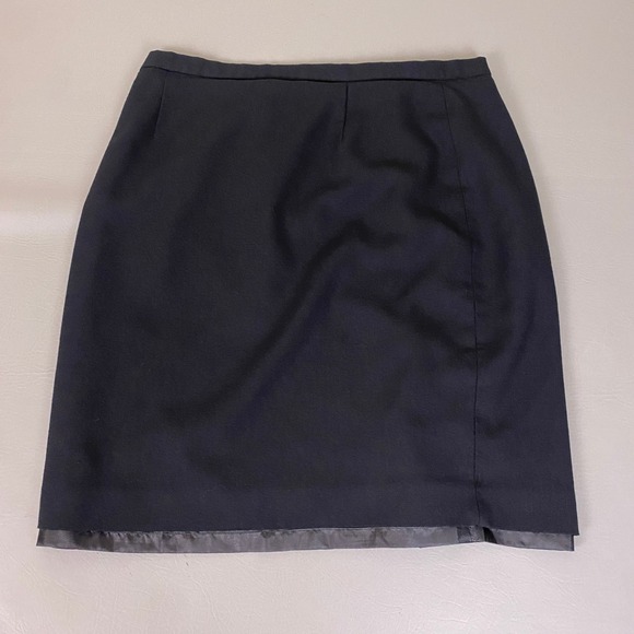 Josephine Chaus Dresses & Skirts - Josephine Chaus Black 100% Wool Pencil Skirt Women's Size 16 Formal / Career